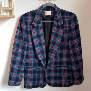 Vintage Pendleton Plaid Wool Blazer